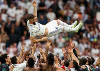 Benzema Cetak Gol Perpisahan ke Gawang Bilbao