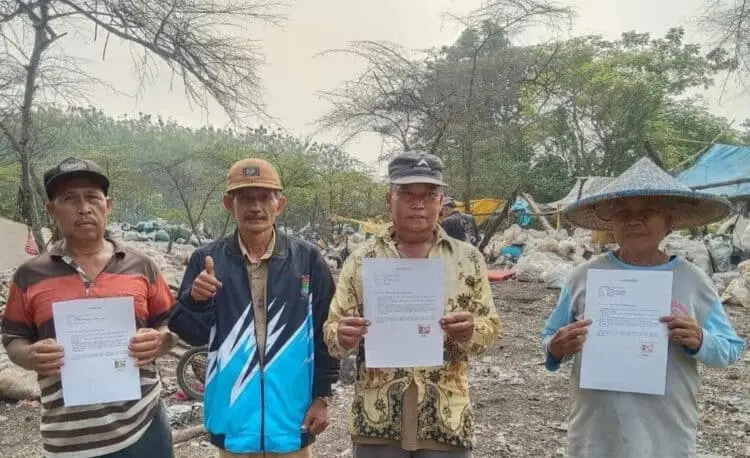 Satpol PP Kabupaten Tangerang Ancam Pemilik Lapak Limbah di Sindang Jaya