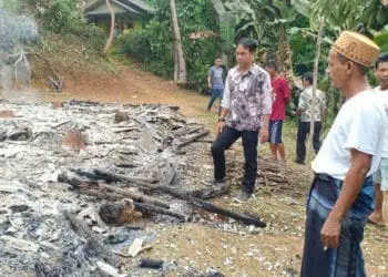 Kebakaran, 1 Rumah di Pandeglang Ludes Jadi Arang