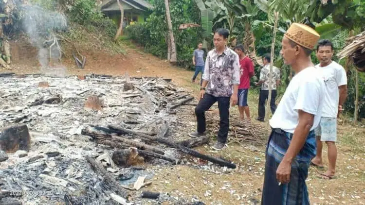 Kebakaran, 1 Rumah di Pandeglang Ludes Jadi Arang