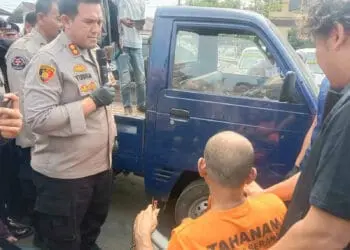 Polres Serang bekuk pelaku pencurian kendaraan bak terbuka. (ISTIMEWA)