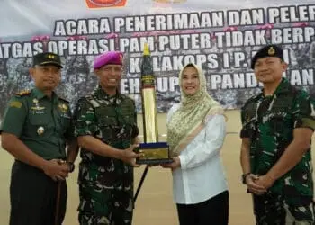 Amankan Pulau Terluar Tidak Berpenduduk di Perairan Selat Sunda, 1 Pleton TNI AL Diterjunkan