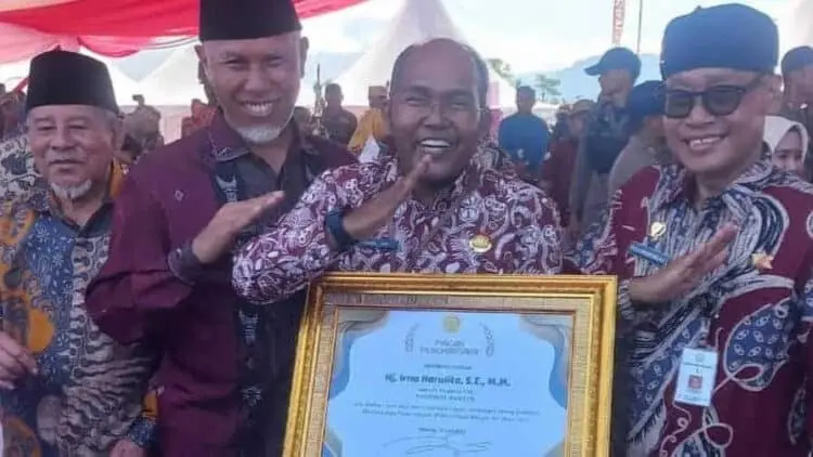 Menjadi Daerah Penyuplai Pangan Nasional, Pemkab Pandeglang Diganjar Penghargaan