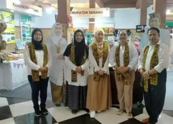 Diskoumperindag Promosikan Batik Kabupaten Serang di PRJ