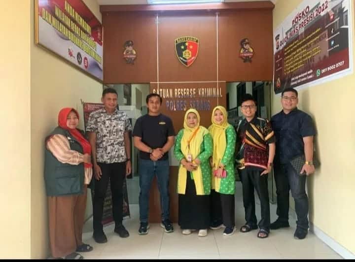 Kasus dugaan pelecehan pelajar, dilaporkan ke Polres Serang. (ISTIMEWA)
