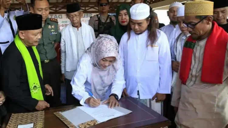 Deklarasi Tolak Peredaran Miras, Bupati Irna : Kita Selamatkan Generasi Muda