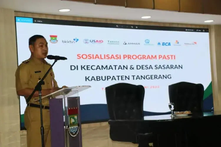 Pemkab Tangerang Sosialisasikan Program PASTI di Kecamatan dan Desa Sasaran