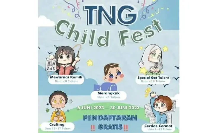 Sambut Hari Anak Nasional, Pemkot Tangerang Gelar TNG Child Fest