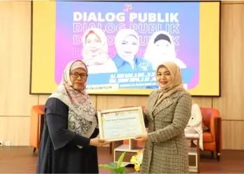 Dialog Publik tentang partisipasi perempuan di dunia politik. (ISTIMEWA)