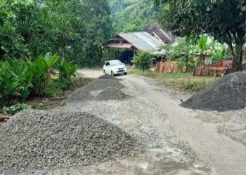 Baksos pembangunan digelar Kadin Pandeglang dengan pelaku penggerak pembangunan wilayah selatan. (ISTIMEWA)