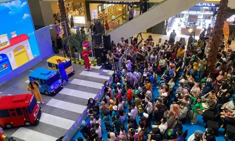 Liburan Sekolah Seru Bersama Tayo The Little Bus di Tangcity Mall