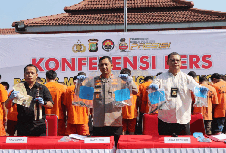 Dua Bulan, 28 Penjahat Curanmor di 400 TKP Ditangkap