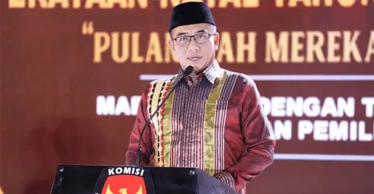 Ketua Komisi Pemilihan Umum (KPU) Hasyim Asy’ari. (RM)