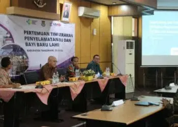 Penyelamatan Ibu dan Bayi Baru Lahir di Kabupaten Tangerang Dievaluasi