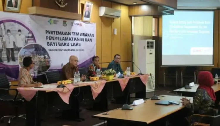 Penyelamatan Ibu dan Bayi Baru Lahir di Kabupaten Tangerang Dievaluasi
