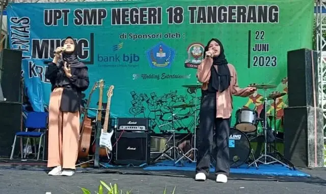 Jelang Kenaikan Kelas, SMP Negeri 18 Kota Tangerang Gelar Pentas Seni Jelang Kenaikan Kelas, SMP Negeri 18 Kota Tangerang Gelar Pentas Seni