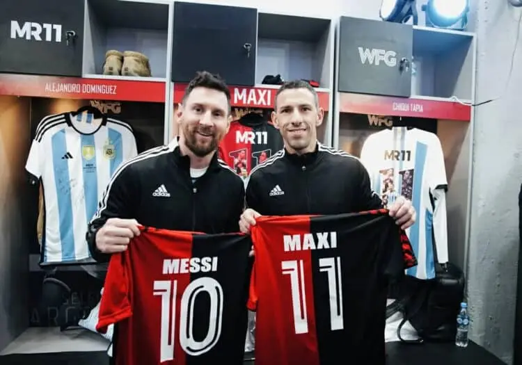 Messi Menggila di Laga Testimonial Maxi Rodriguez