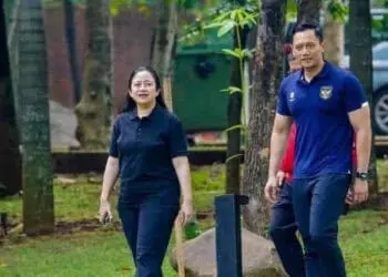 Puan-AHY Bertemu Sambil Makan Bubur