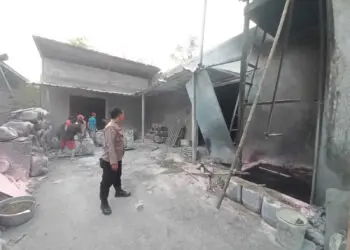 Blower di PT CBP Kawasan Industri Cikande Kabupaten Serang Meledak, 7 Rumah Rusak