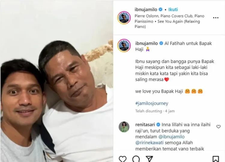 Ayah Ibnu Jamil Meninggal Dunia