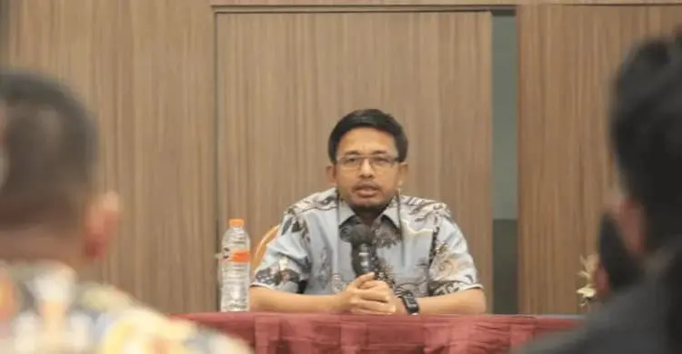 Komisioner KPU Divisi Teknis Penyelenggaraan Pemilu Idham Holik. (Twitter @KPU_ID)