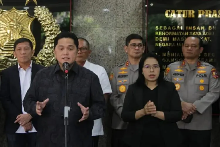 Erick Minta Klub Punya Standar Operasional