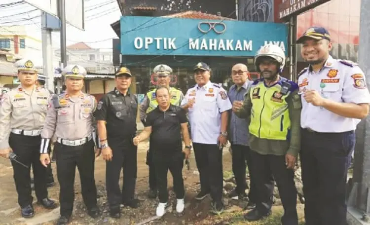 Dishub Kota Tangsel Uji Coba Rekayasa Lalu Lintas di Kampung Utan