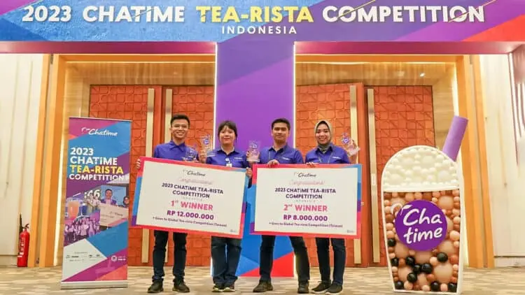 Targetkan Juara di Taiwan, Chatime Lakukan Seleksi Ketat di Tea-rista Competition 2023