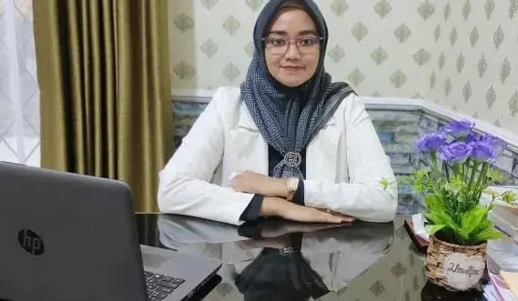 Kordiv Sosialisasi, Pendidikan Pemilih, Partisipasi Masyarakat dan Sumber Daya Manusia KPU Kota Cilegon, Nunung Nurjanah. (ISTIMEWA)