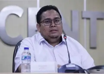 Ketua Badan Pengawas Pemilu (Bawaslu) Rahmat Bagja. (JPC)