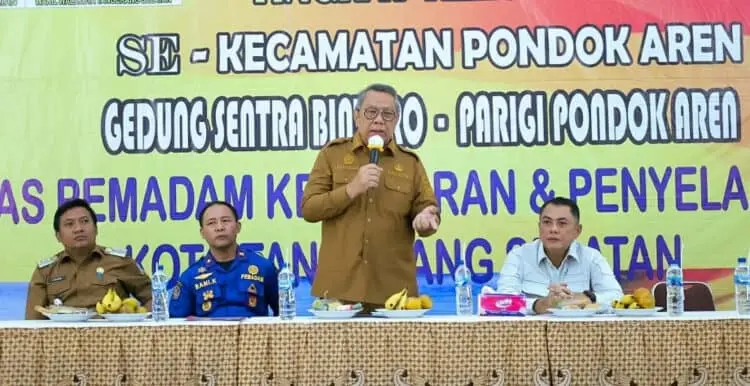 Relawan Pemadam Kebakaran Tangsel Dibentuk