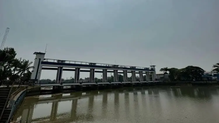 Ketinggian Air Sungai Cisadane Tangerang Diklaim Kembali Aman