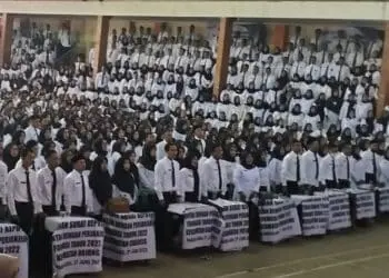 Ribuan PPPK guru menerima SK, beberapa waktu lalu. (ISTIMEWA)