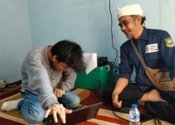 Kepala Markas PMI Cilegon Dampingi Anggota BCD