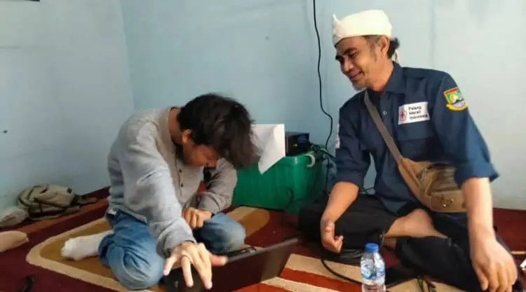Kepala Markas PMI Cilegon Dampingi Anggota BCD