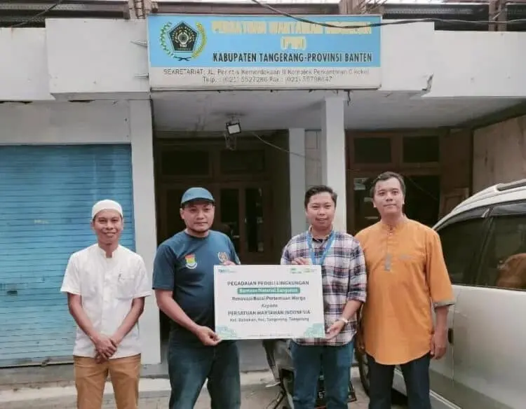 PT Pegadaian Salurkan Bantuan CSR ke PWI Kabupaten Tangerang