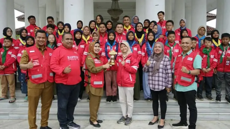 Kontingen PMI Banten Raih Peringkat 1 Jumbara Nasional PMR 2023