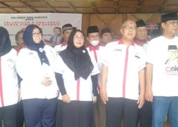 Target 80 Persen Suara, Relawan Anies Kota Tangerang Dilantik