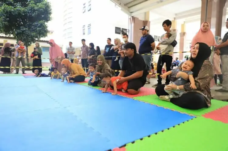 110 Bayi Asal Tangerang Ikuti Lomba Bayi Merangkak