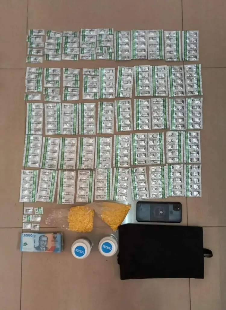 Sat Resnarkoba Polres Lebak berhasil Amankan Ribuan Butir Obat Tanpa Izin Edar