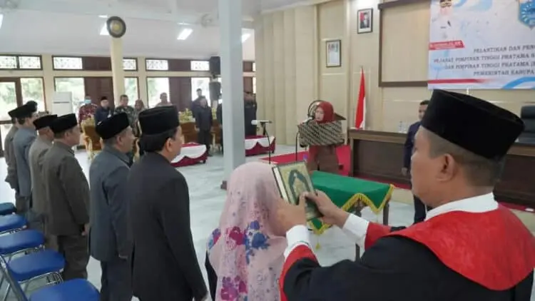 10 Pejabat Eselon II di Lingkungan Pemkab Pandeglang Dirotasi, Ini Daftarnya