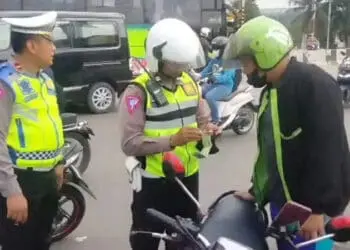 Ops Patuh Jaya 2023, Belasan Pelanggar Kena Tilang di Kota Tangerang
