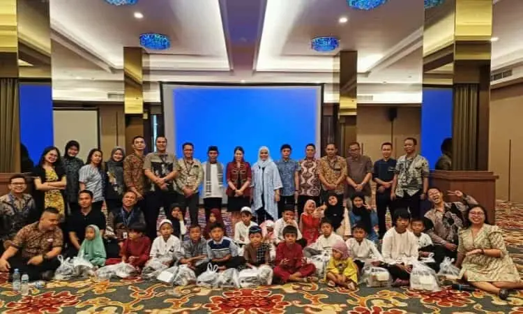 Golden Tulip Essential Tangerang Gelar Do’a dan Santunan Kepada Anak Yatim Piatu