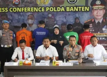 Lagi, Polda Banten Tangkap 5 Pelaku Kasus Perdagangan Orang