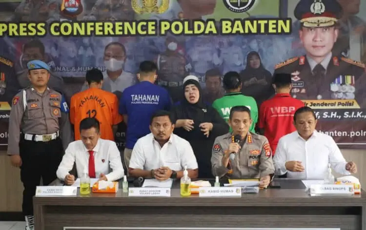 Lagi, Polda Banten Tangkap 5 Pelaku Kasus Perdagangan Orang