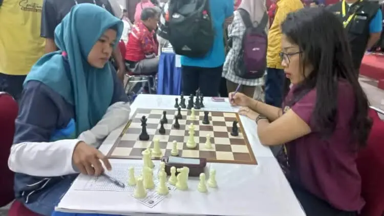 Atlet Korpri Banten Kalahkan Pecatur Kelas Dunia di Pornas Korpri XVI 2023
