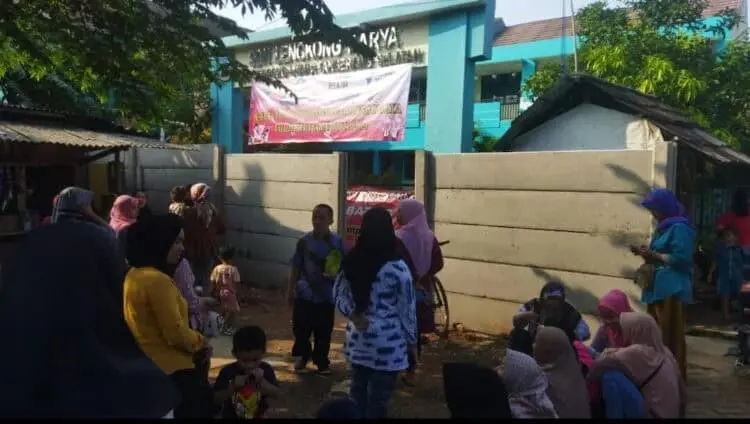Kepsek SDN Lengkong Karya Sebut Pagar Beton Tak Ganggu Aktivitas Belajar