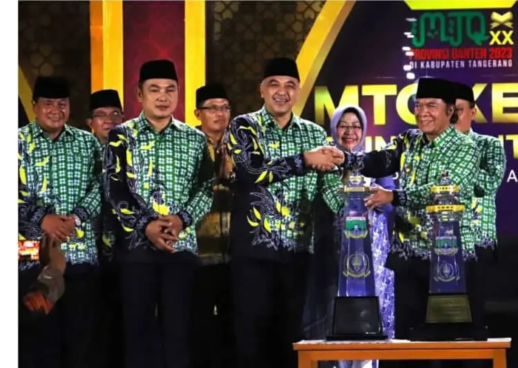 Kabupaten Tangerang Rebut Gelar Juara Umum MTQ XX Banten 2023
