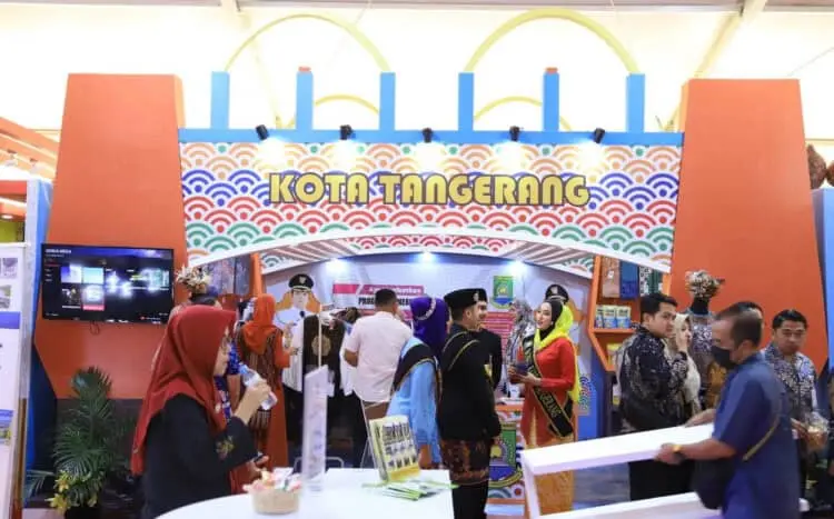 Produk UMKM Kota Tangerang Mejeng di Indonesia City Expo Makassar