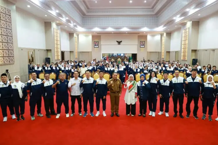 Peraihan Medali Emas Banten Peringkat Keempat, Lampaui Target Fornas